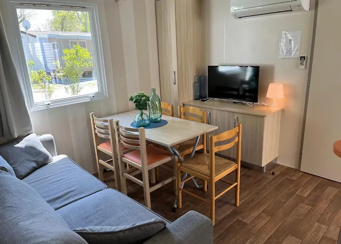 Mobil-Home Climatise Avec Piscine